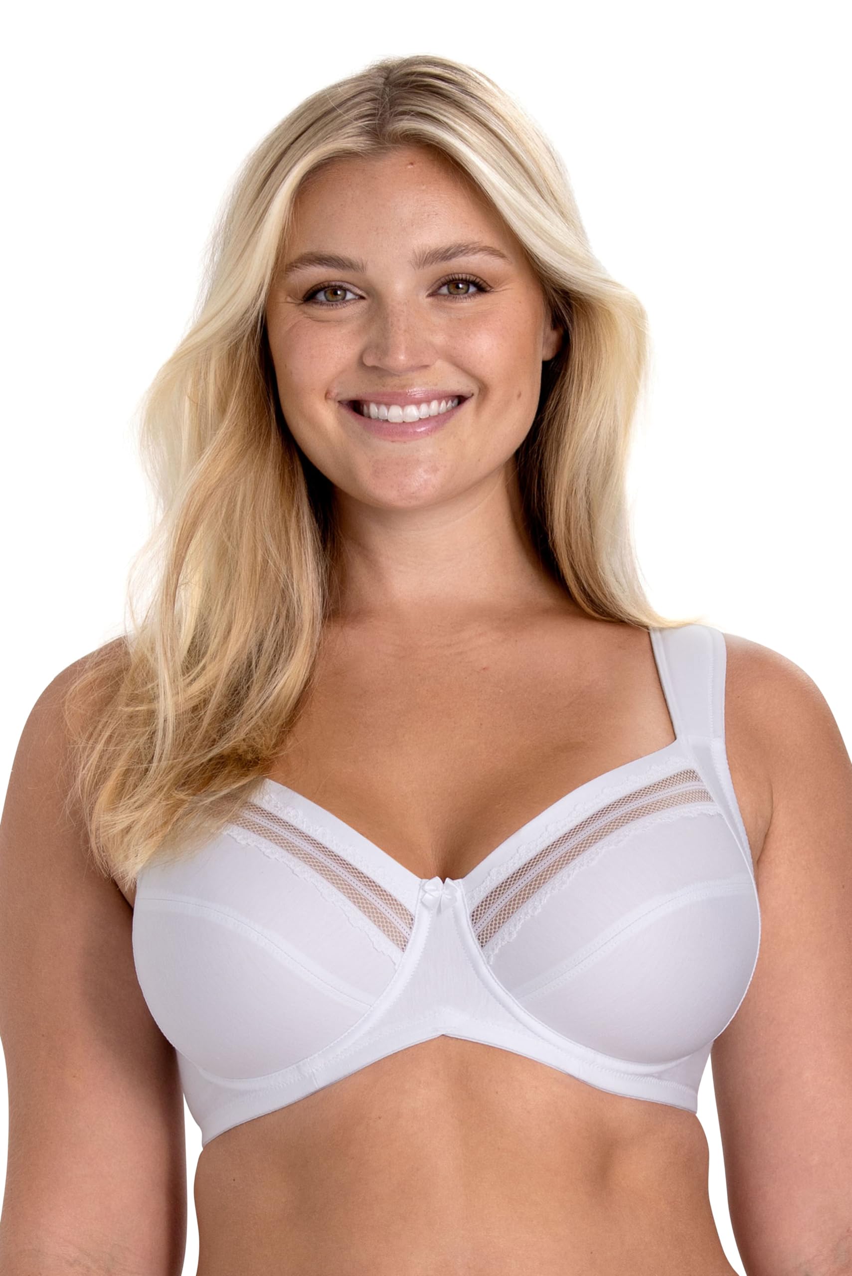 Miss Mary of Sweden Essence Bügel-BH aus Baumwolle mit Spitzendetails