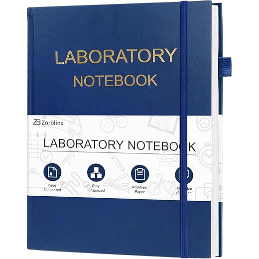 Laboratory Notebook - Blue