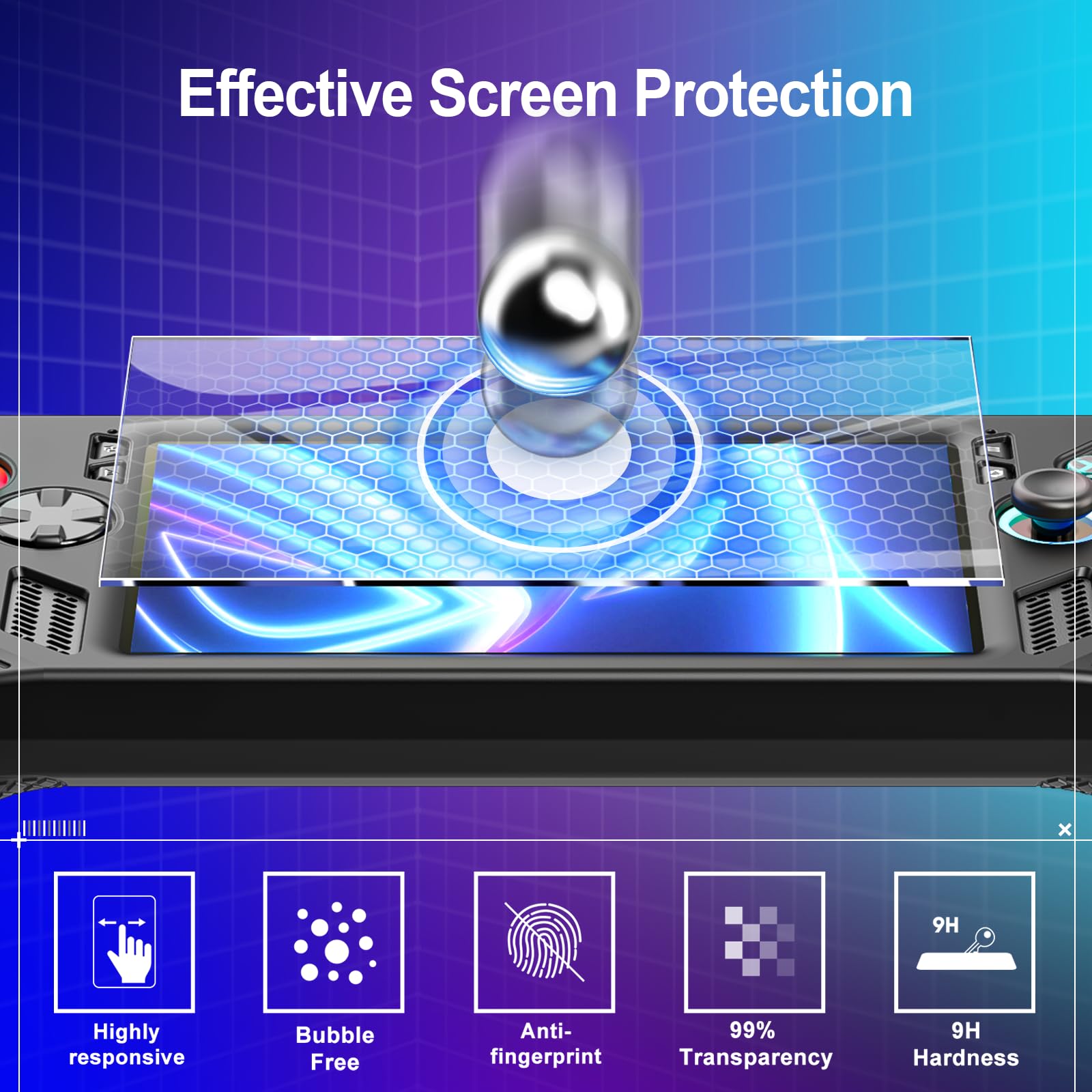 Funda de transporte 3 en 1 compatible con ROG Ally X