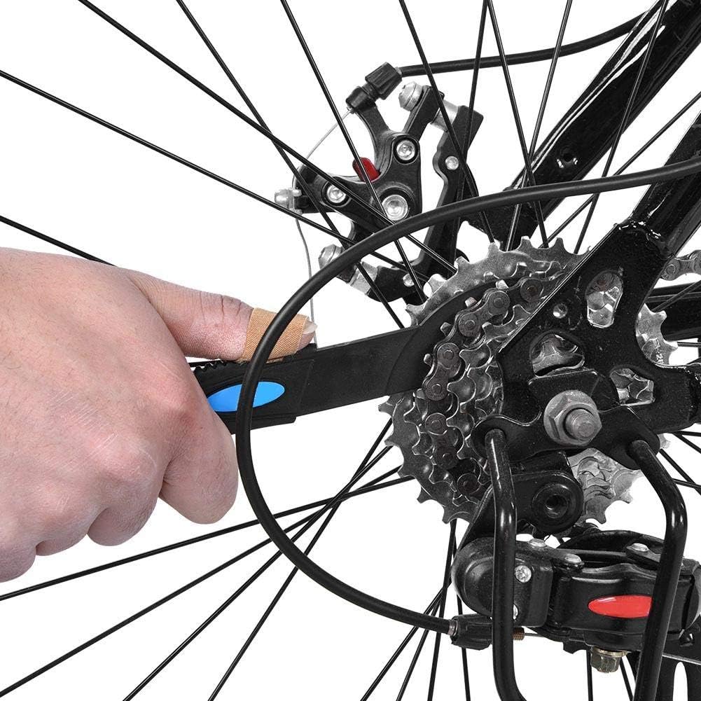 VGEBY 2-częściowe szczotki do czyszczenia rowerów, szczotka do mycia rowerów, zestaw narzędzi do czyszczenia zębatek korby rowerowej, akcesoria rowerowe, rowery i części zamienne