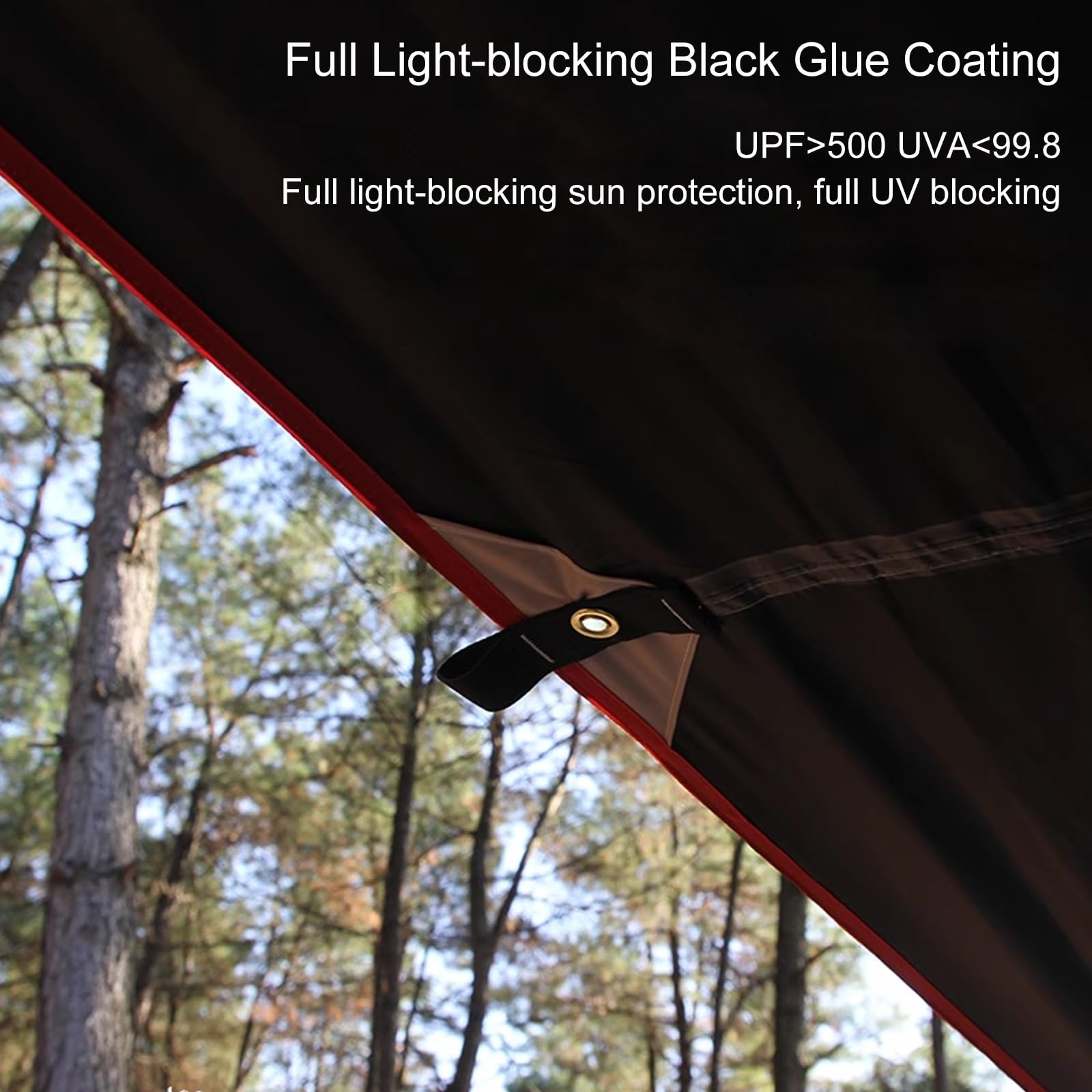 Tenda de Campeggio per SUV, Tendalino Camper Estraibile per Veicoli in Tessuto Oxford Impermeabile 5000MM UPF 50+ per SUV, Campeggio, Furgone