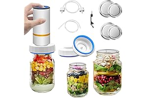 Electric Mason Jar Vacuum Sealer Kit: Perfect Preservation for Your Culinary Creations