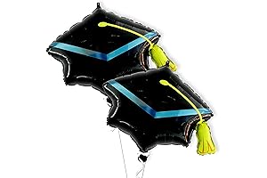 KatchOn, Big Graduation Cap Balloons, Pack of 2