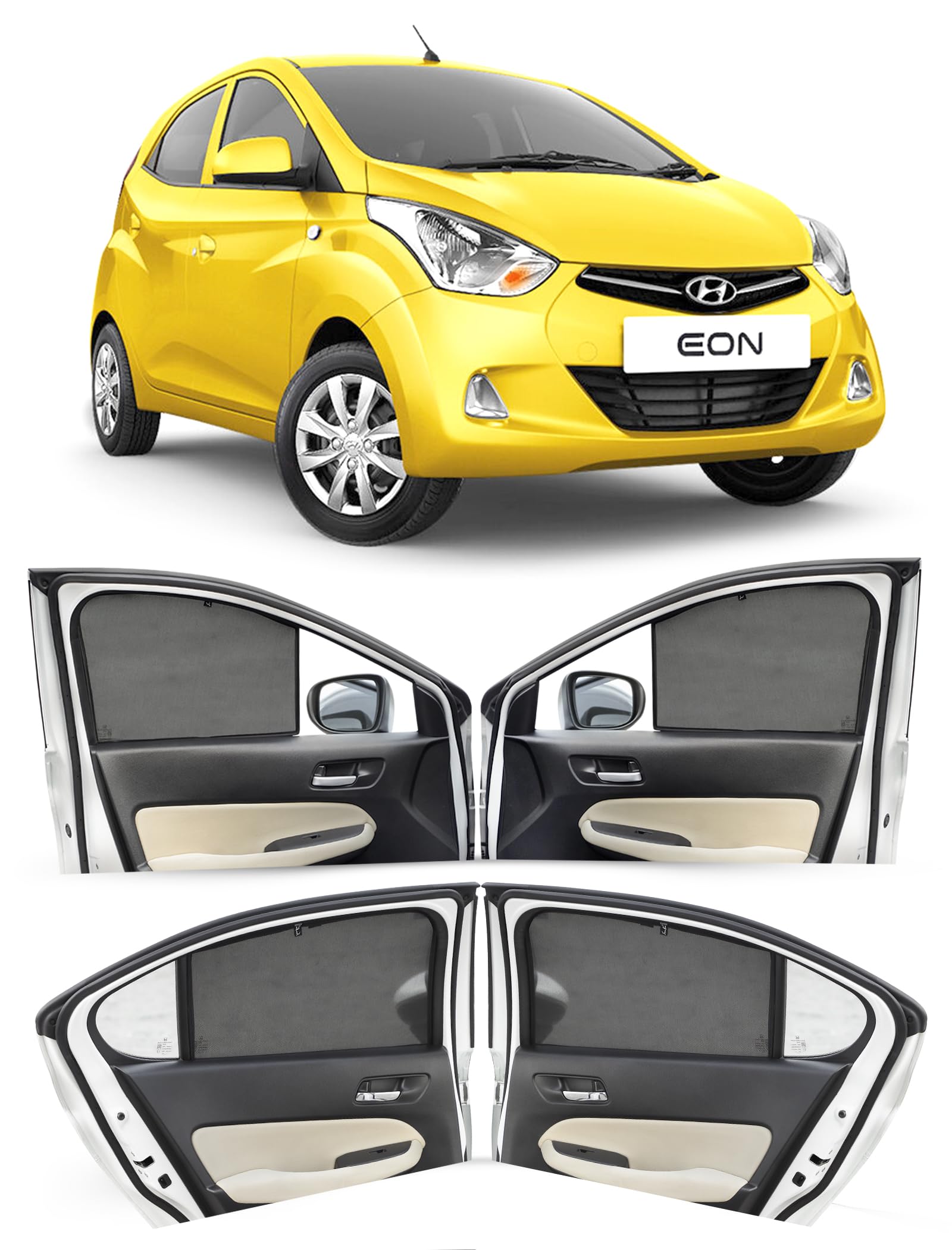 Hyundai i20 Sun Shades - UV Protection & Privacy -10