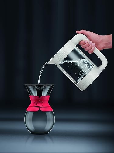 Vista 26 de Cafetera embudo Bodum 11571–01 con filtro permanente, 34 onzas, color negro