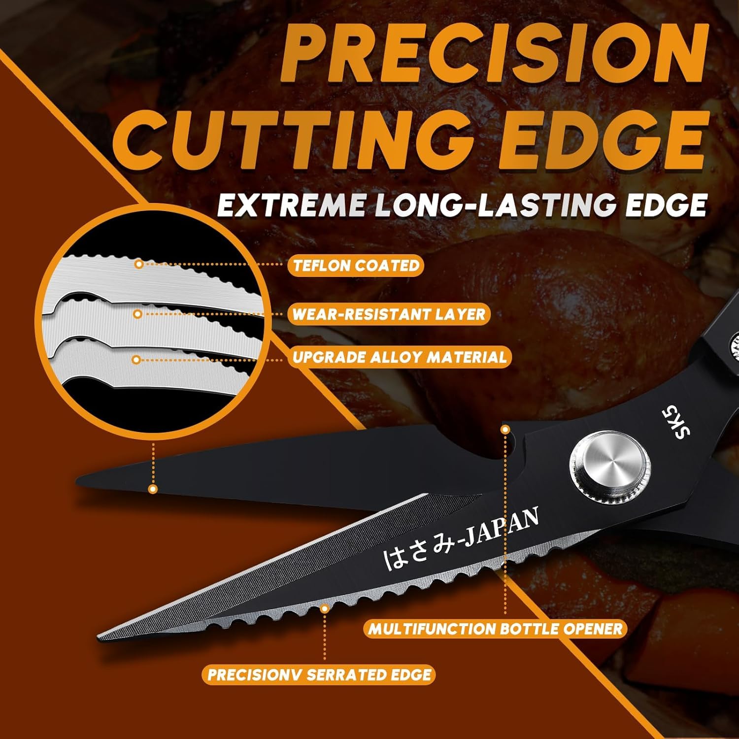 Cutting Edge Excellence: The Ultimate Huusk Kitchen Shears Review!