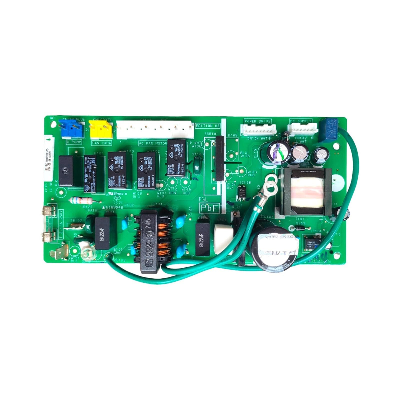 Inverter Air Conditioner Motherboard ,Compatible For Fujitsu，9708980010 K11BC-01-03 K11BC-1100HSE-P0 Accessories