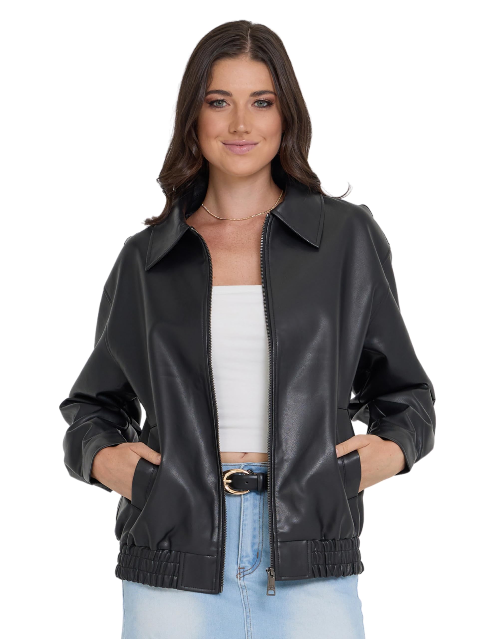 steve madden leather jacket women – faux leather oversized bomber jacket women, plus size motorcycle jackets