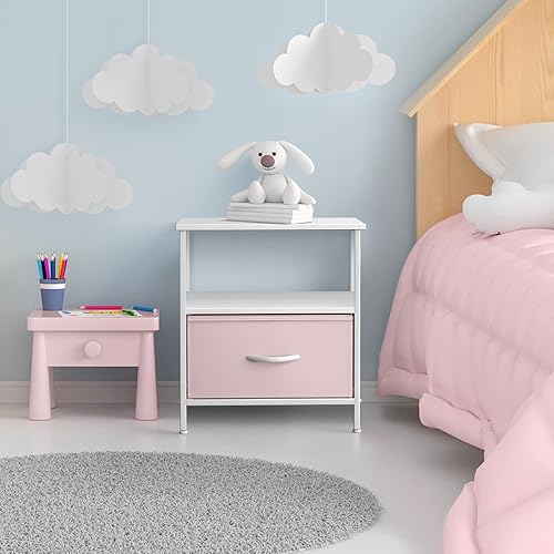 Miniatura 7 de Sorbus Cómoda para niños con 10 cajones y 1 cajón, juego de muebles a juego, baúles organizadores de unidad de almacenamiento para ropa, dormitorio,