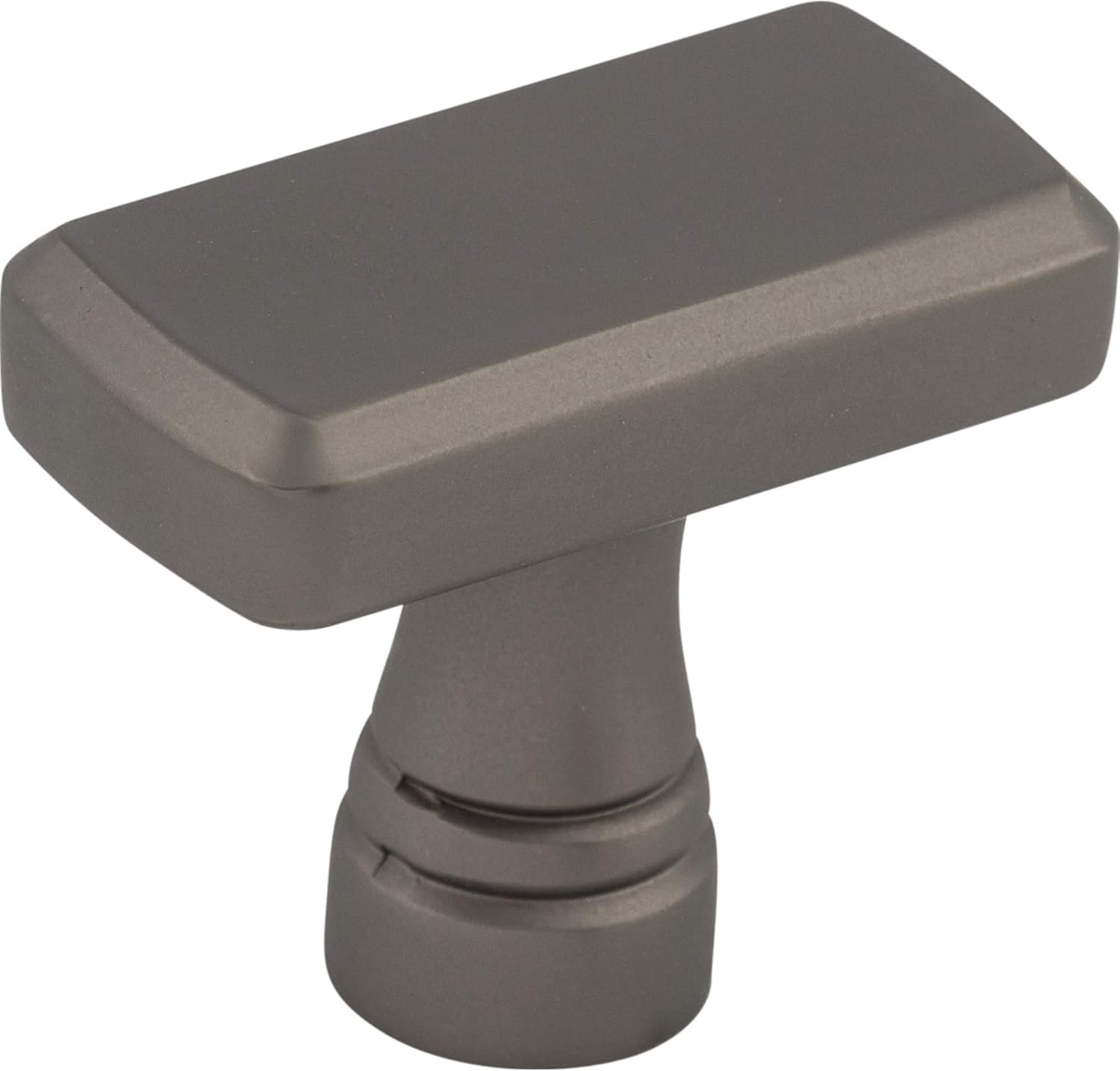 Top Knobs TK850BLK, Kingsbridge Knob 1 3/8" - Flat Black