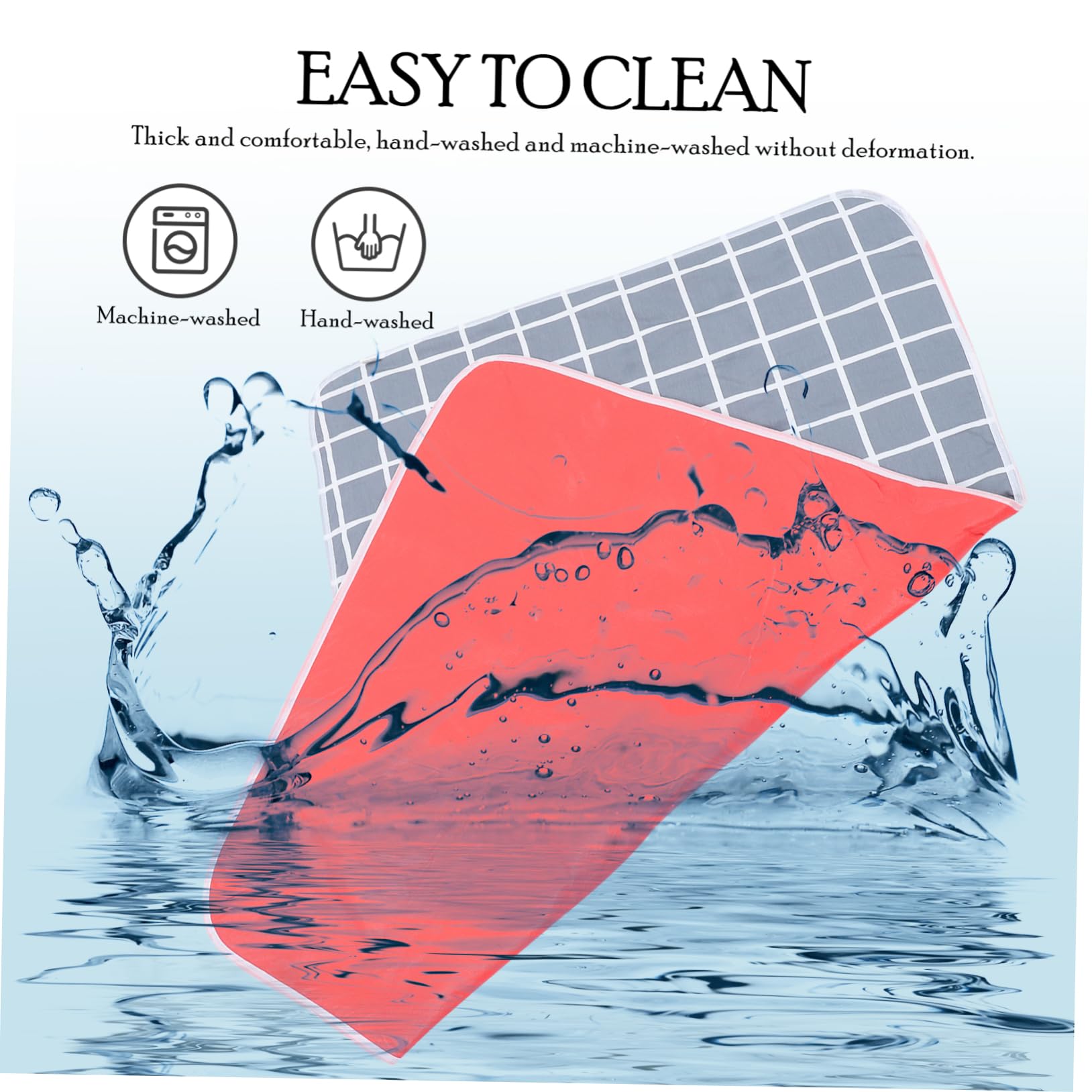 NOLITOY Urine-Proof Waterproof Mattress Floor Mattress for Adults Menstruation Underpad Floor Matress Absorbent Pure Cotton Washable