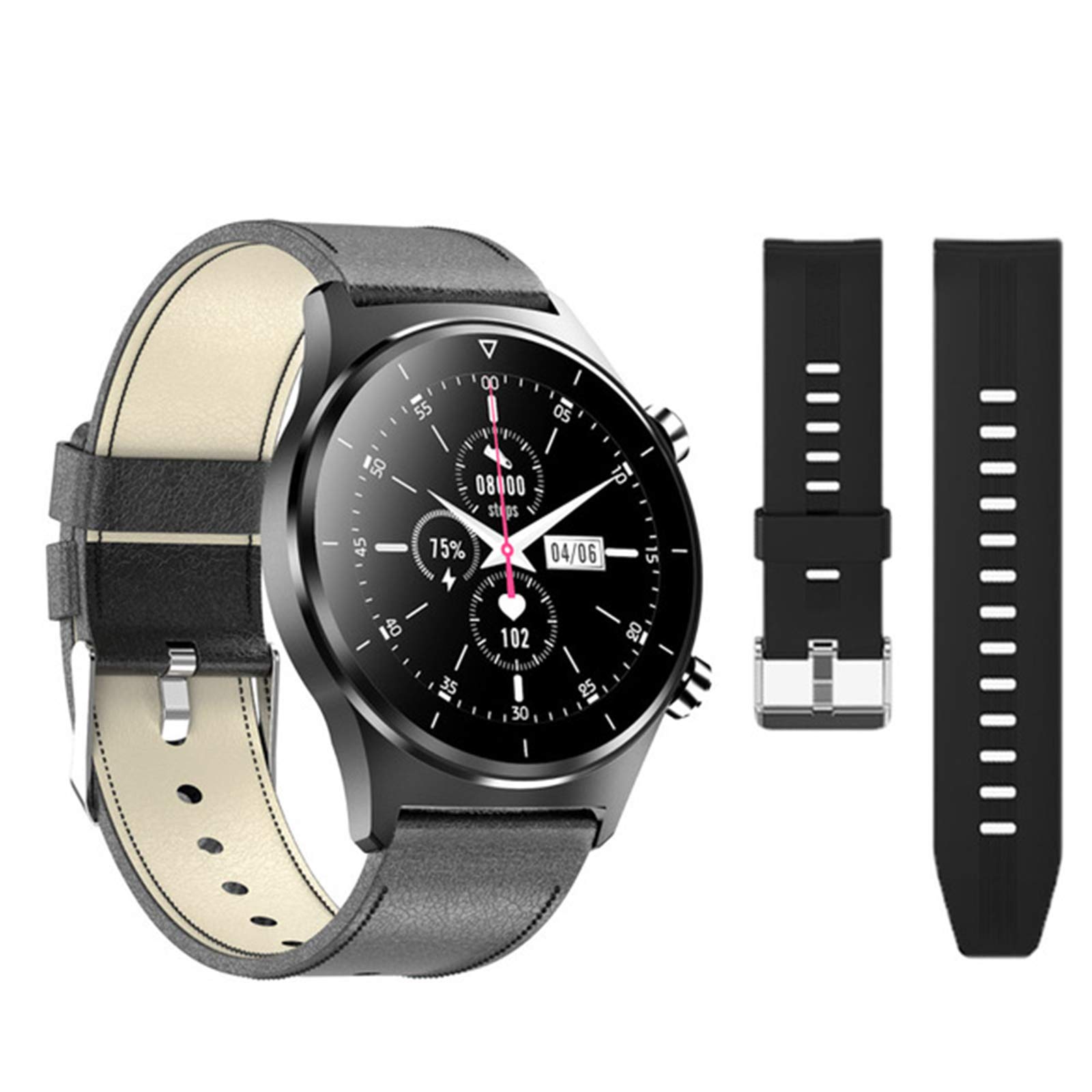 ZYY Men's E13 Smart Watch Sports Smartwatch GPS Bluetooth 5.0 Redondo  Redacción Reloj Reloj Rate Tasa De Sueño Monitoreo Fitness Tracker Smart  Watch,I : Amazon.es: Electrónica