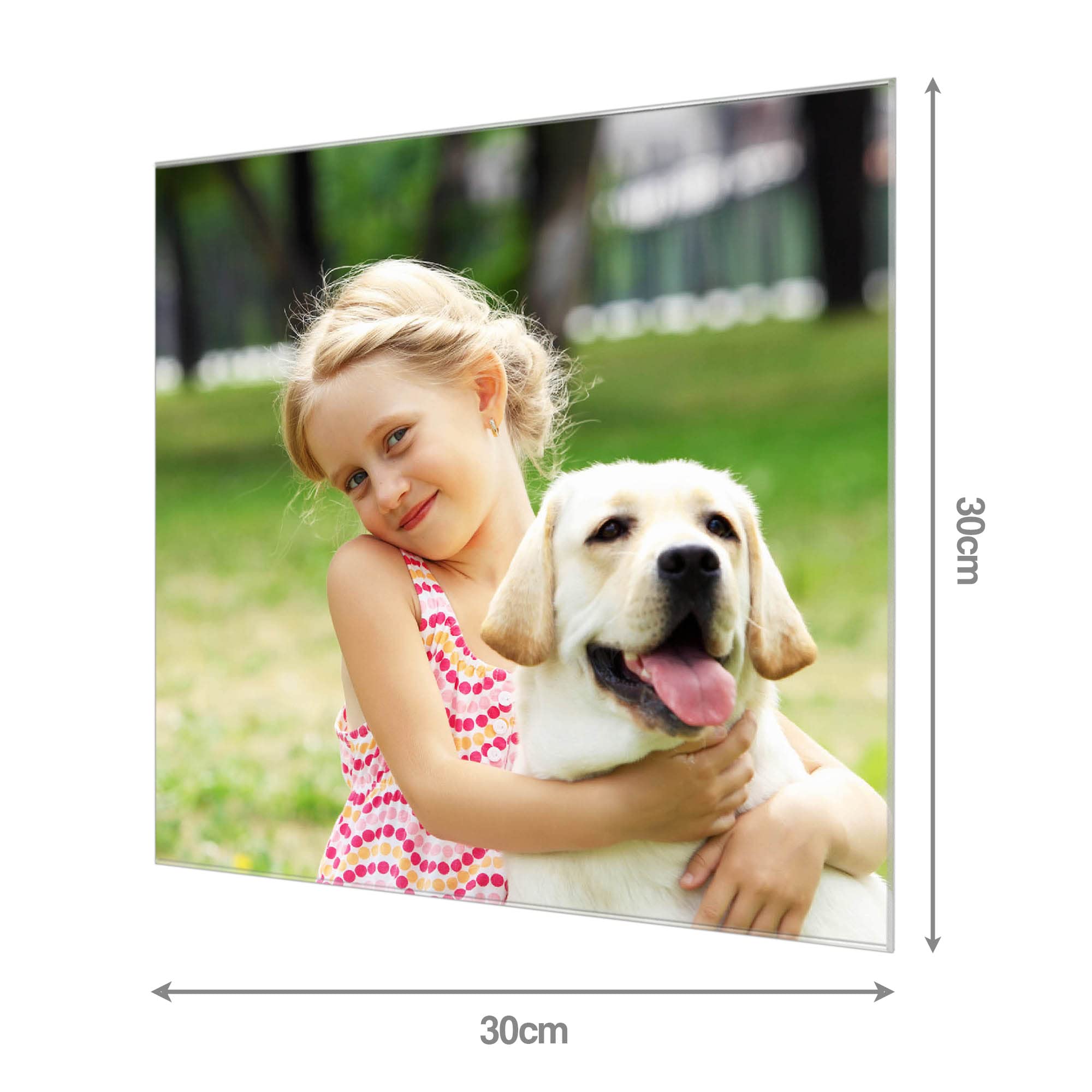 Banjado® Glas Magnettafel 80x80 Cm – Beschreibbar, Mit 4 Magneten, Als Pinnwand Oder Wandbild