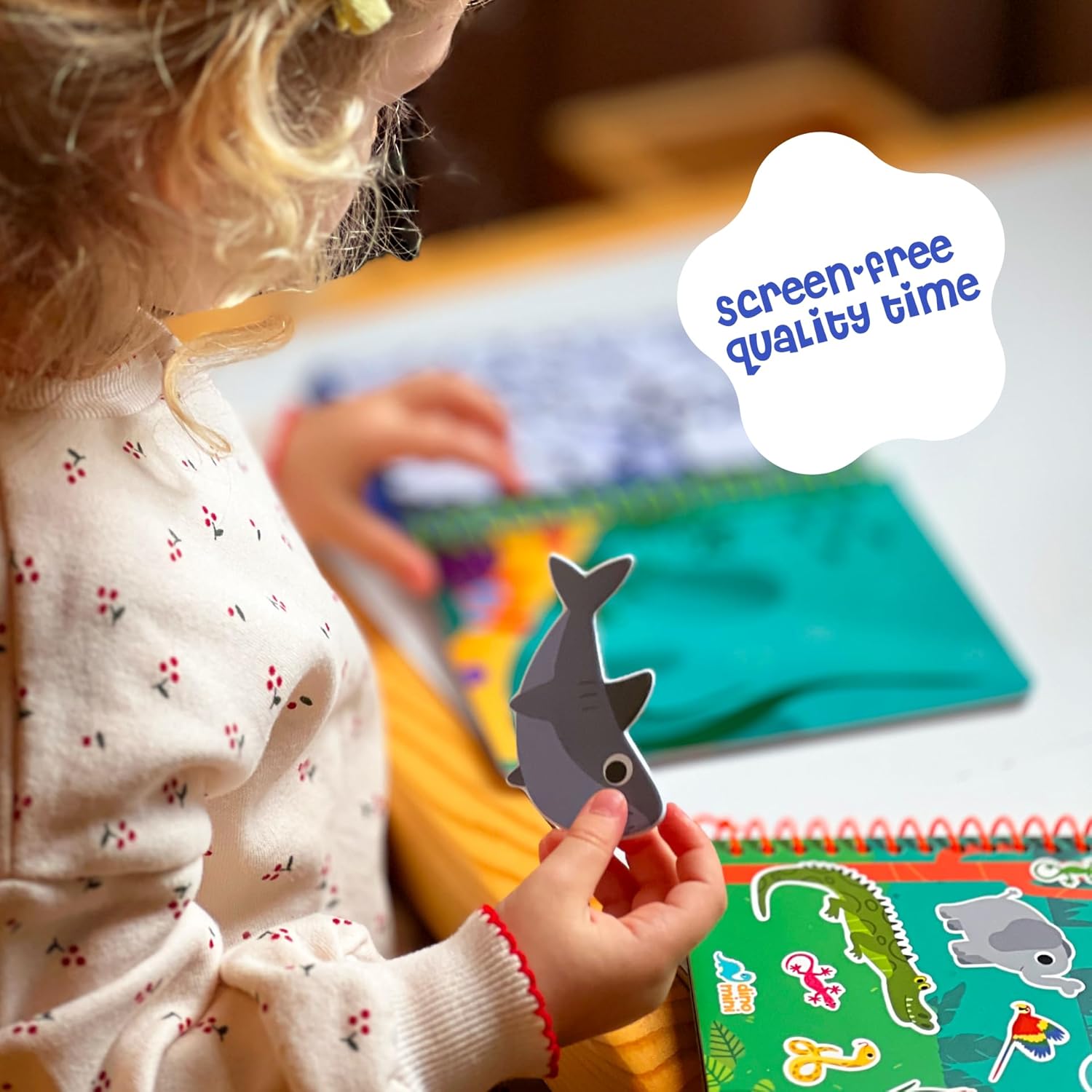 Stickypuff Value Pack - 3 Reusable Puffy Sticker Book for Toddlers - Puffy Stickers for Toddlers - Travel Activities for Kids Ages 4-8 - Screen Free Birthday Gifts (Animals) - Image 4