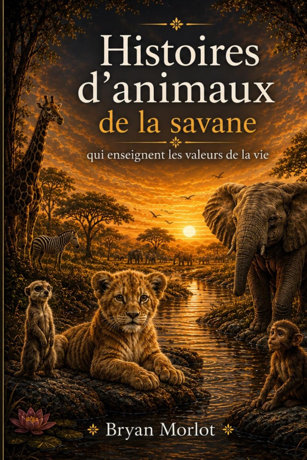 Histoires d’animaux de la savane qui enseignent les valeurs de la vie: Un livre éducatif et inspirant pour accompagner les enfants dans la ... (Histoires pour grandir avec des valeurs)