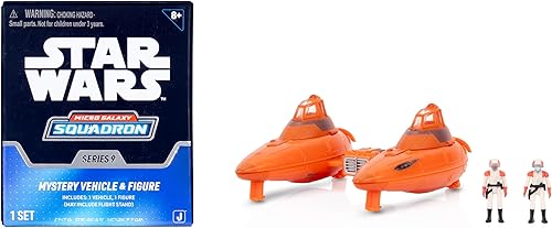Miniatura 5 de Star Wars Micro Galaxy Squadron Jedi Starfighter (Yoda) Paquete misterioso – Vehículo de clase de armadura ligera de 3 pulgadas y vehículo de clase