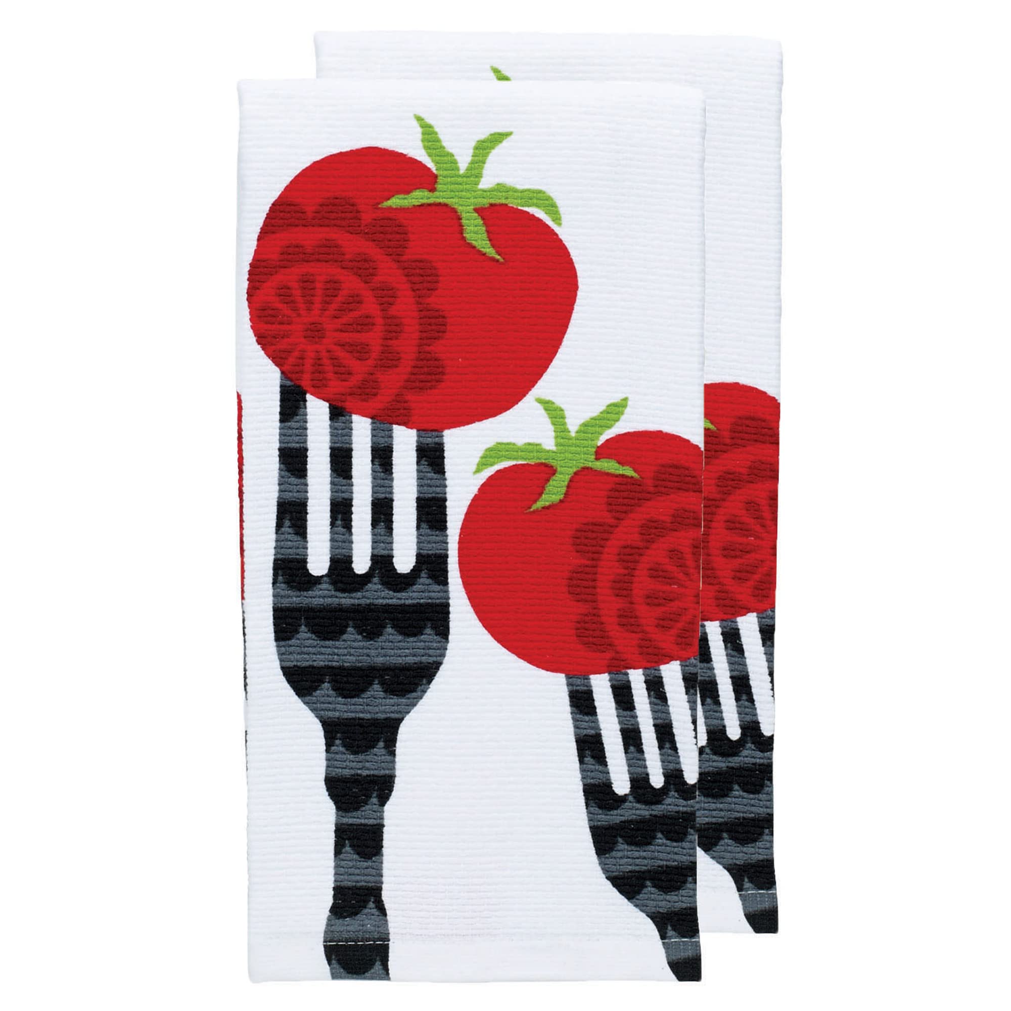 Tefal Textiles 62453 Kitchen Towel Set, 2-Pack, White