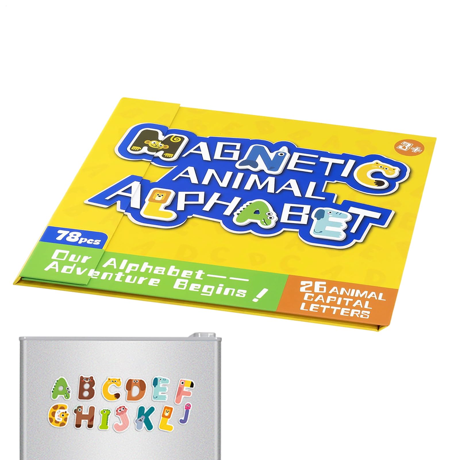 Magnetbuchstaben Tierpädagogisches Spielzeug