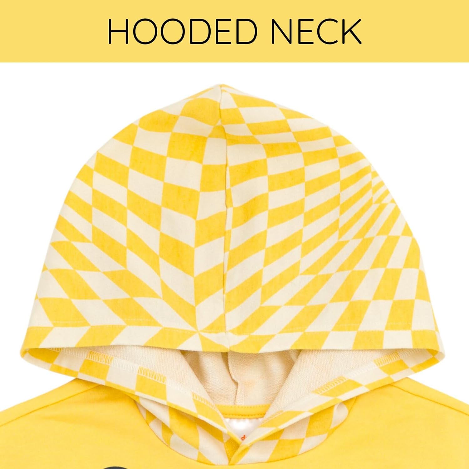 SPONGEBOB SQUAREPANTS French Terry Pullover Hoodie and Shorts Outfit Set Toddler to Big Kid Sizes (2T - 18-20) - Image 6