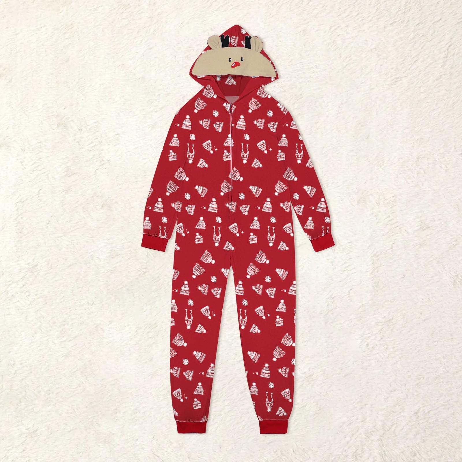 TEidea Pijama Mujer Invierno Pajama De Navidad Familiar: Ropa De Padre Familiar De Navidad, Ropa De Casa, PJ De Navidad para Familia