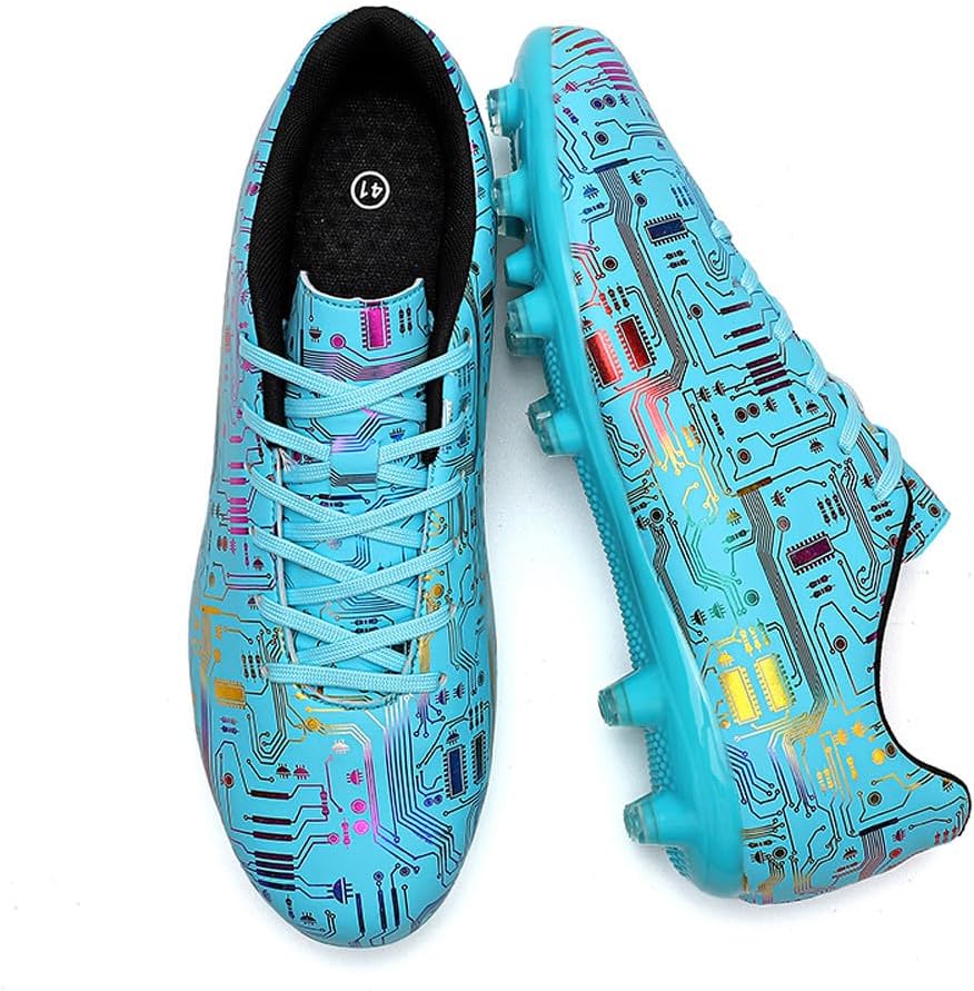 Unisex Low Top AG Sports Soccer Cleats Training Shoes Non-Slip Wear Resistant Football Shoes - Image 5