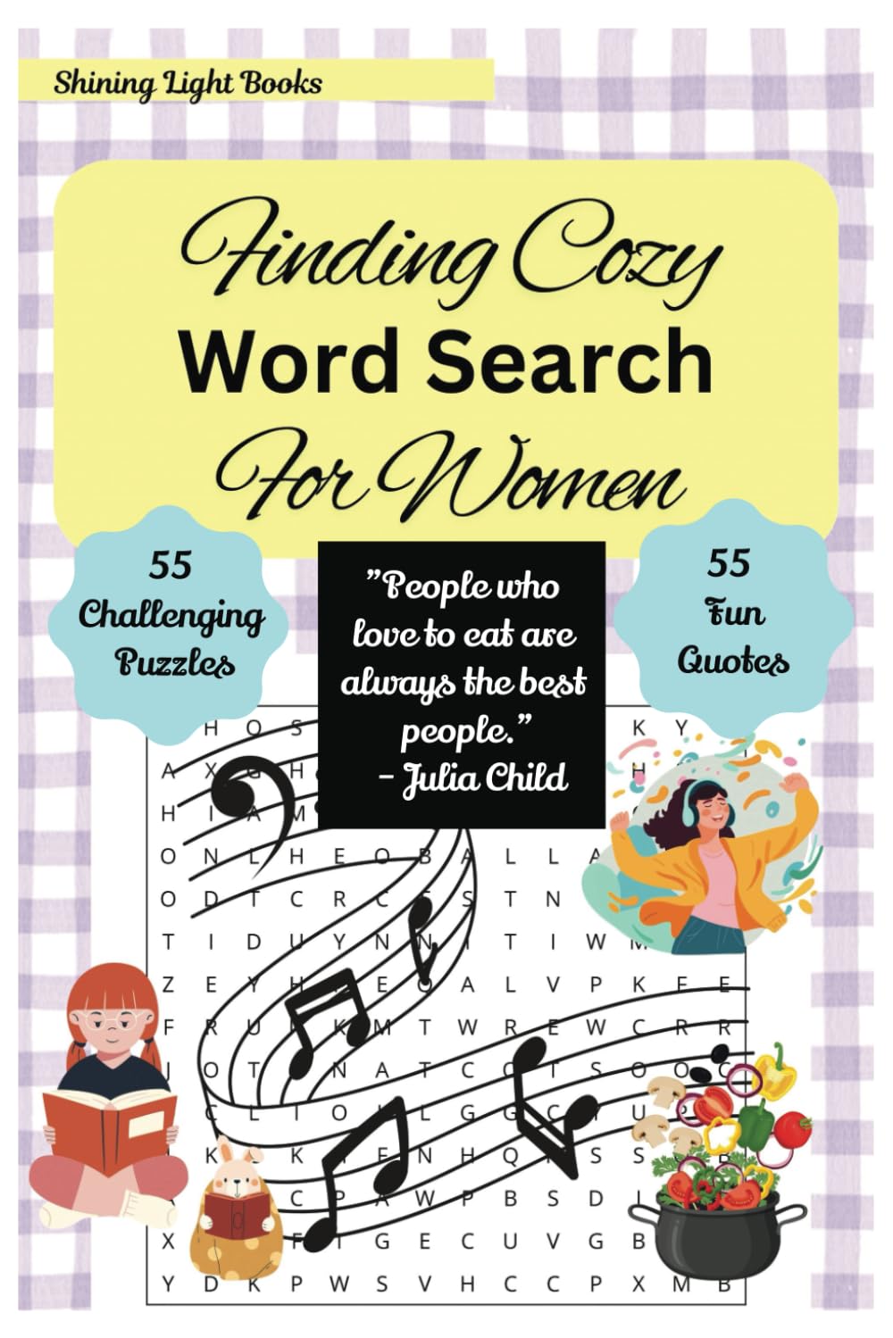 Finding Cozy Word Search for Women: Cute and Fun Word Search (Finding Joy Word Searches for Women)