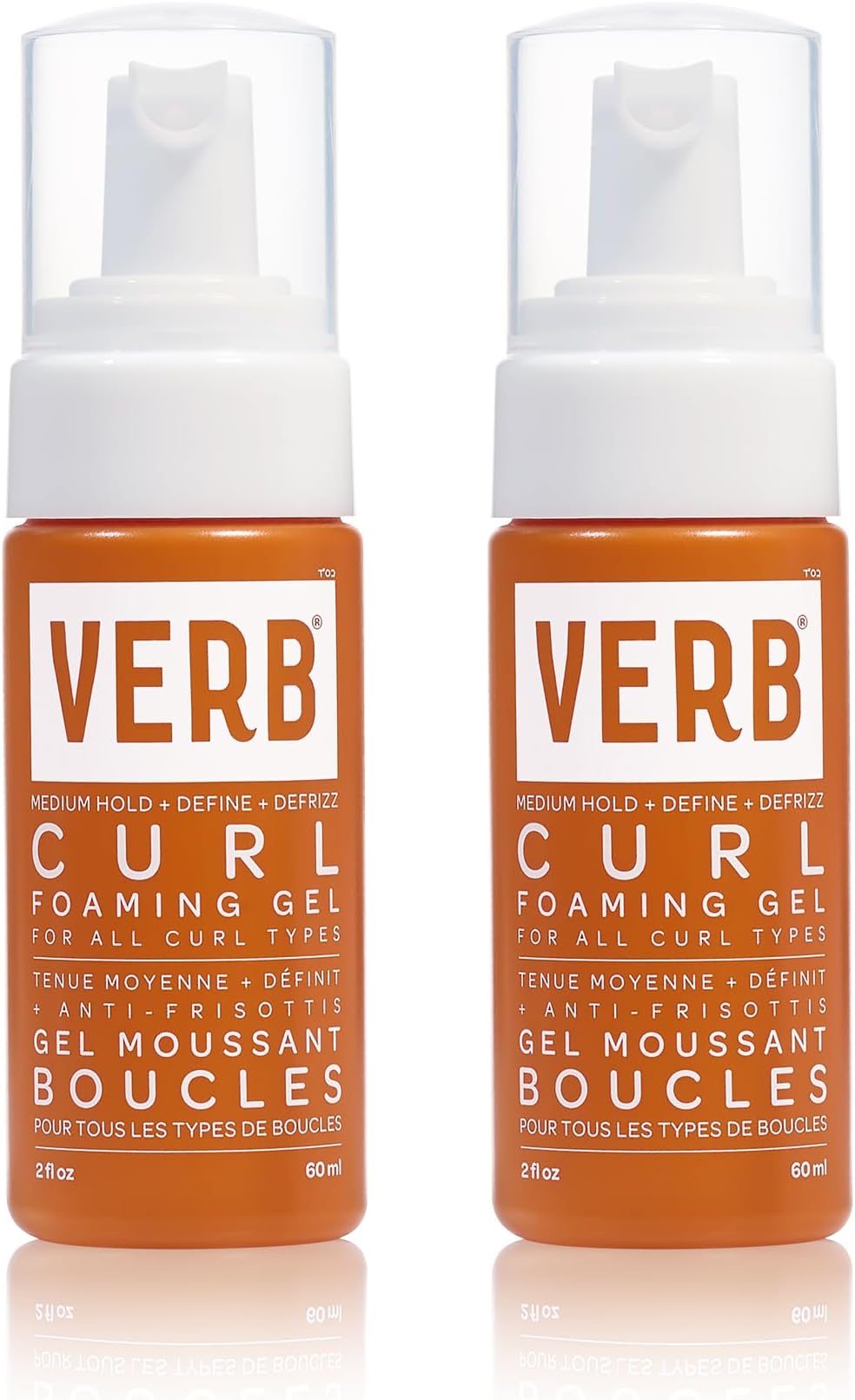 Curl Foaming Gel – Frizz Control Foaming Gel - For Waves, Curls and Coils - Defines + Enhances for Medium Hold – Vegan, No Parabens or Harmful Sulfates