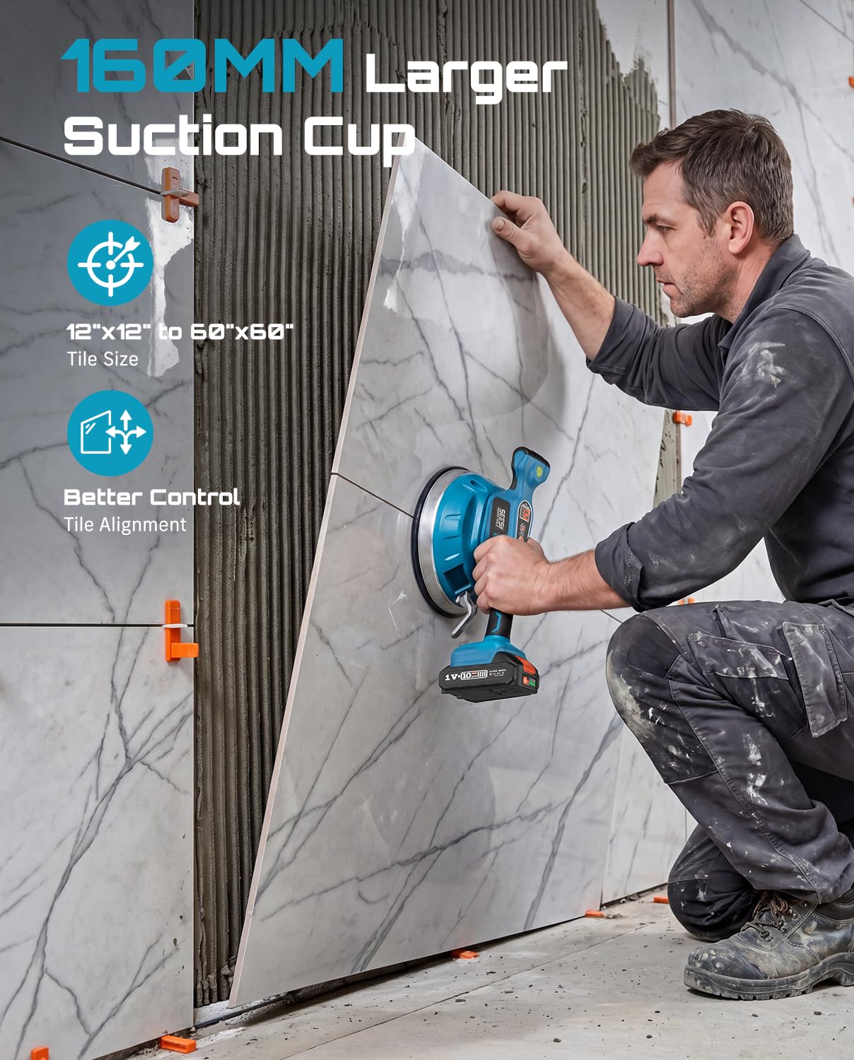 Tile Vibration Tool - Lay Tiles Faster! -2