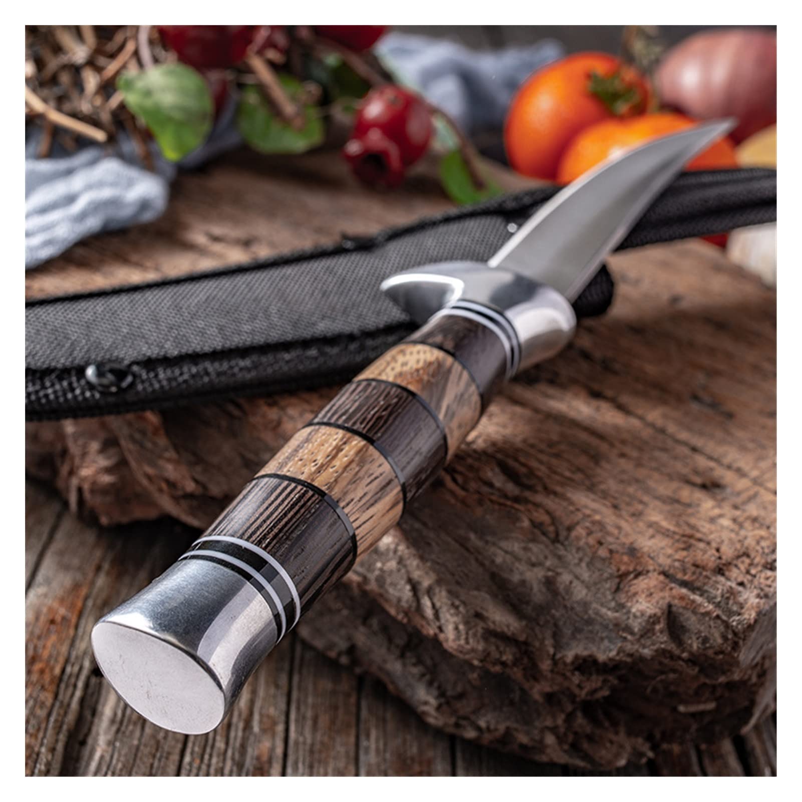 Filetto di pesce coltello da pesci coltello disossato peeling peeling maiale martello in acciaio inox barbecue carne cucina coltello da cucina 8,8 pollici coltelli
