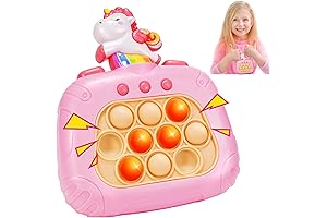 Unicorn Kids Fidget Game Toys: Pop Quick Push Handheld Games
