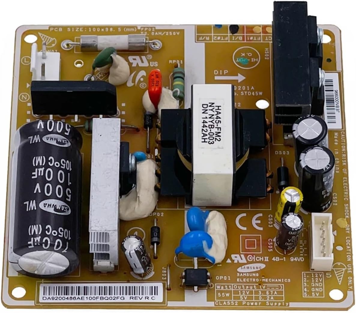 Refrigerator Control Board DA92-00486A Circuit PCB Fridge Motehrboard Freezer Parts