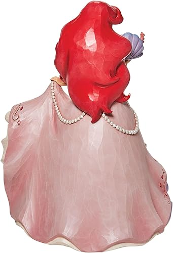 Miniatura 3 de Enesco Jim Shore Disney Traditions - Figura de lujo de Ariel de la princesa encantada, 15.75 pulgadas, multicolor
