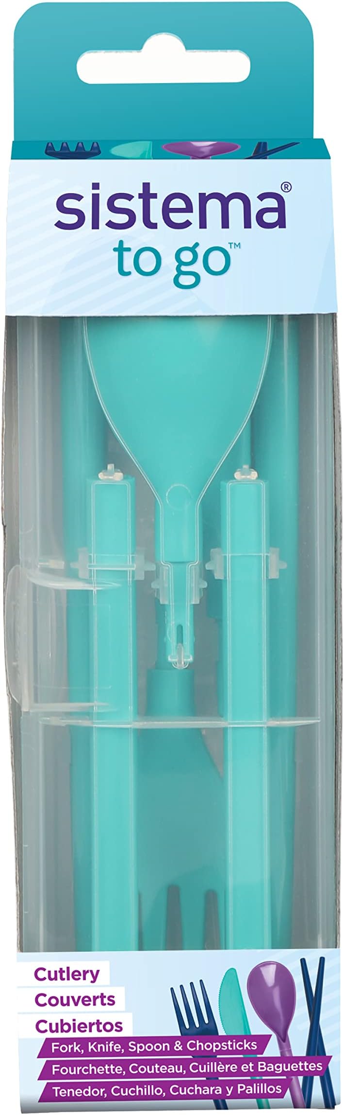 Sistema To Go Collection 4 Piece Cutlery Set
