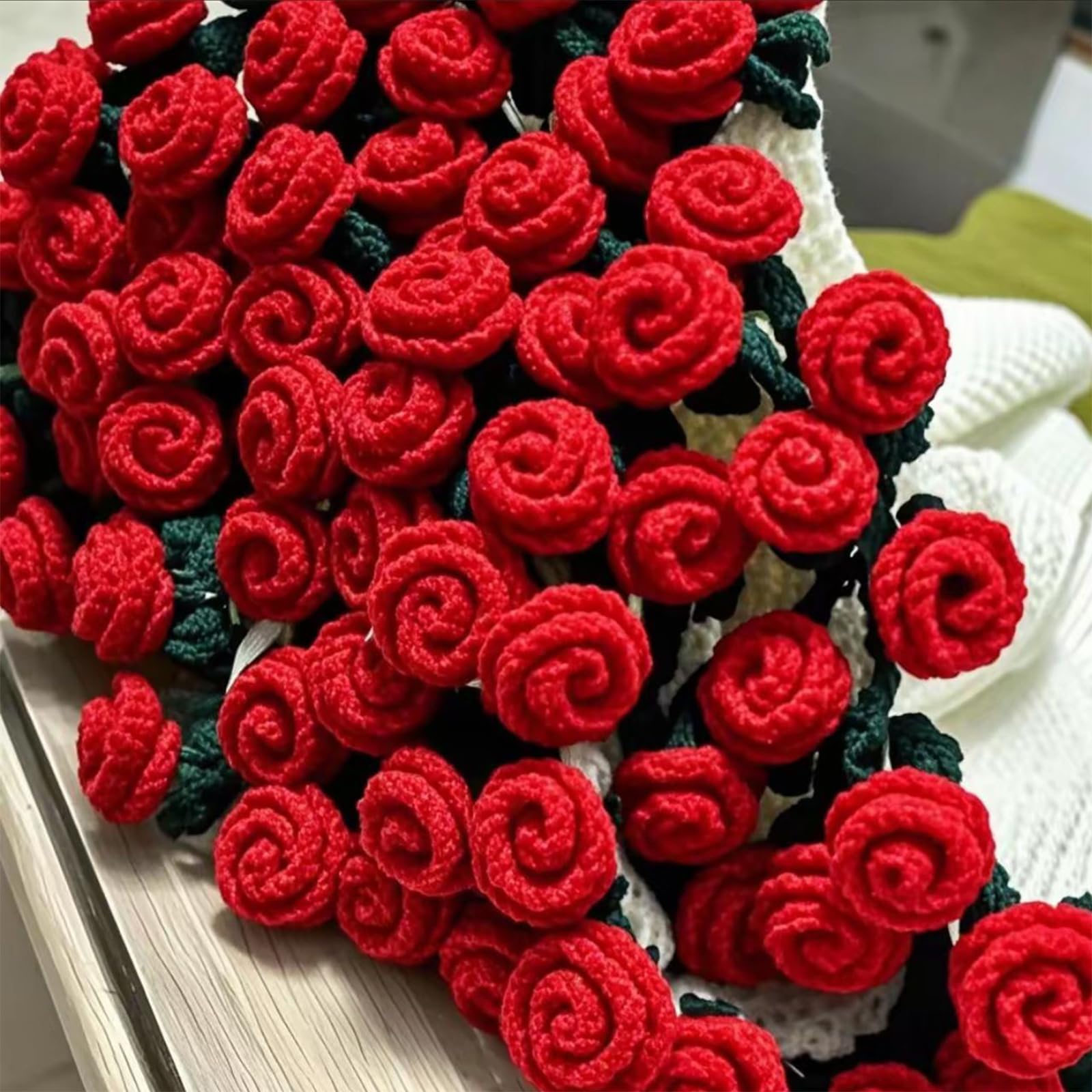 Plaid Bouquet de Fleurs au Crochet, Plaid Fleur, Flower Blanket Bouquet