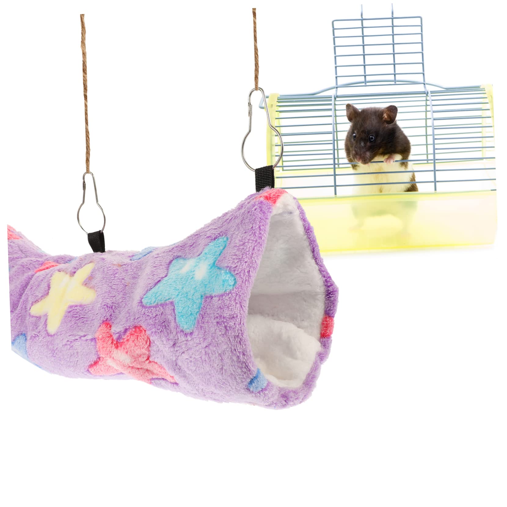 FRCOLOR 3stücke Kleintier Hängematte Für Hamster Frettchen Und Ratten Weiches Warmes Baumwollmaterial Bequemes Schlaf Und Spielhaus Für Kleine Haustiere Für Jahreszeiten