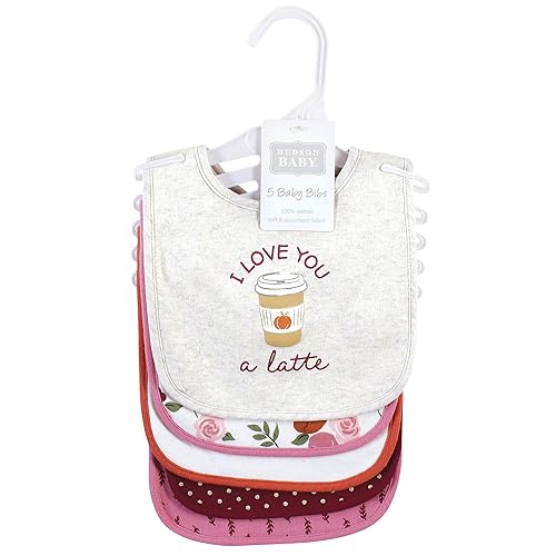 Miniatura 139 de Hudson Baby - Baberos unisex de algodón para bebés, Aviación, talla única