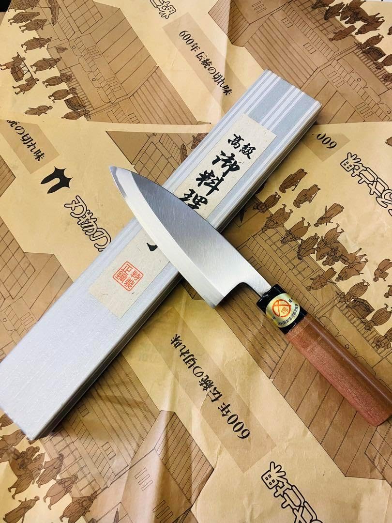 <新品>堺打刃物 左 出刃包丁 4.5寸 サウスポー 魚 カニ 堺打刃物 左 出刃包丁 4.5寸 サウスポー 魚 カニ 堺孝行包丁の通販