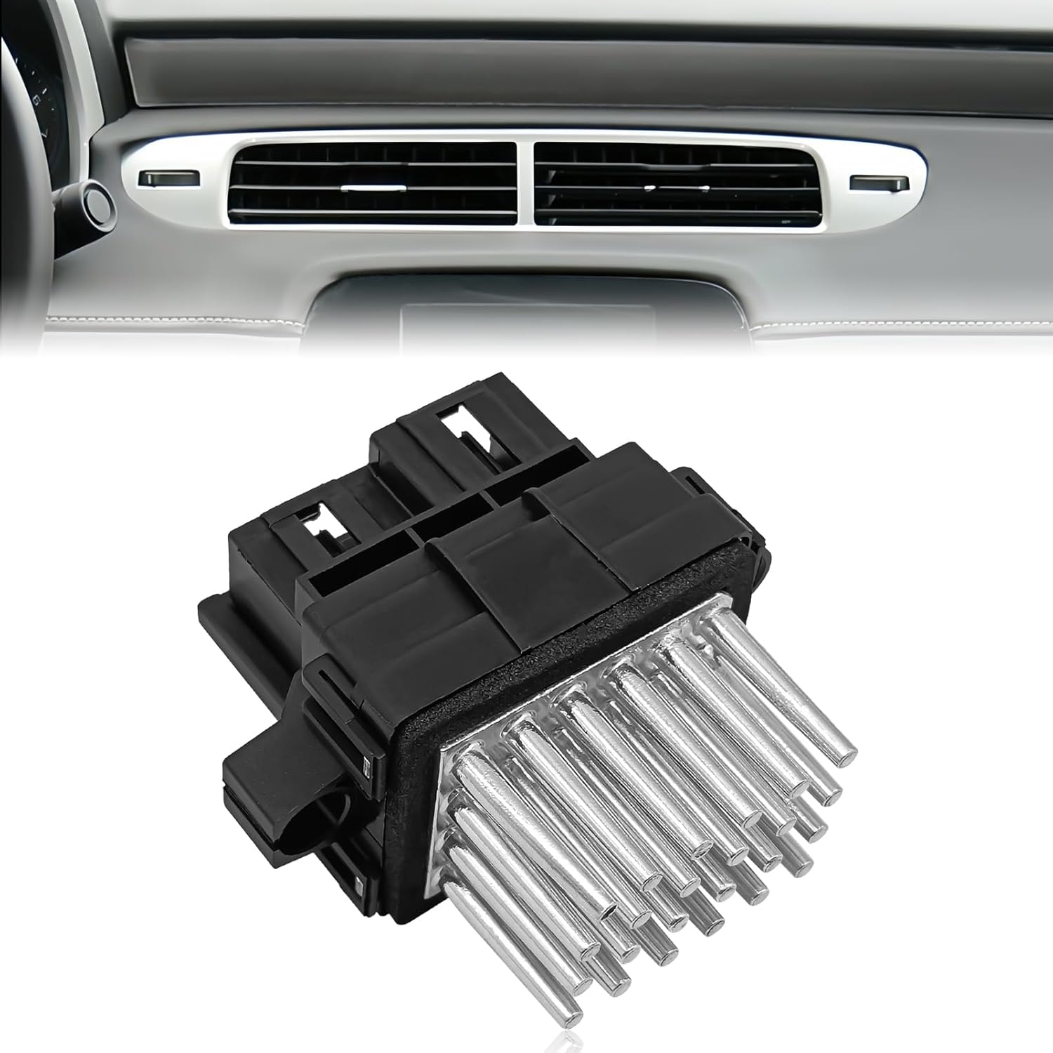 Dunviku Blower Motor Resistor Replacement for Cadillac CTS