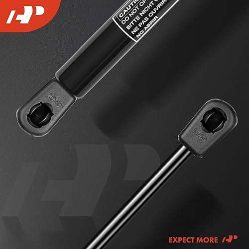 Miniatura 9 de A-Preimum - Soporte de elevación de cristal para ventana trasera para Jeep Wrangler JK 2007-2010, juego de 2 piezas