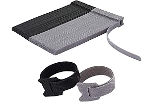 100 PCS Reusable Cable Ties For Versatile Organizing