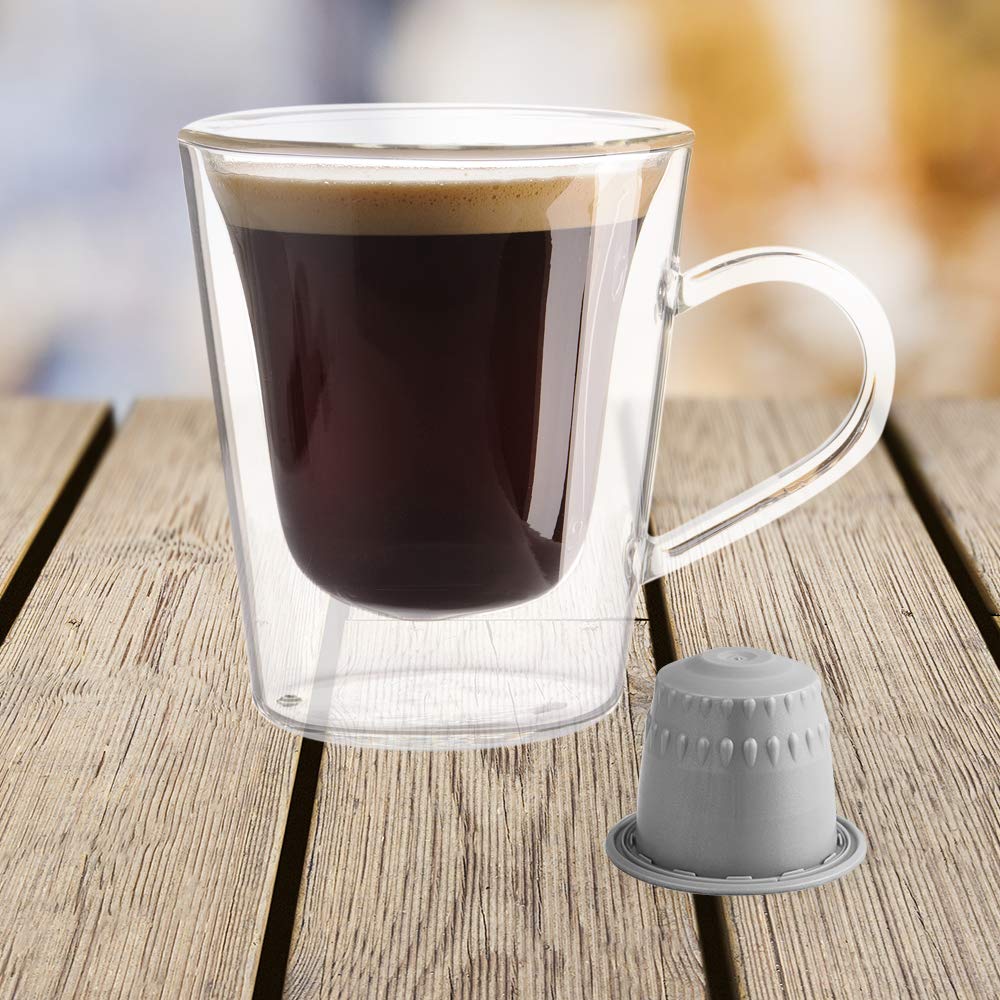 Note d'Espresso - Cebada - Cápsulas compatibles con Cafeteras NESPRESSO* - 100 caps (Paquete de 4)
