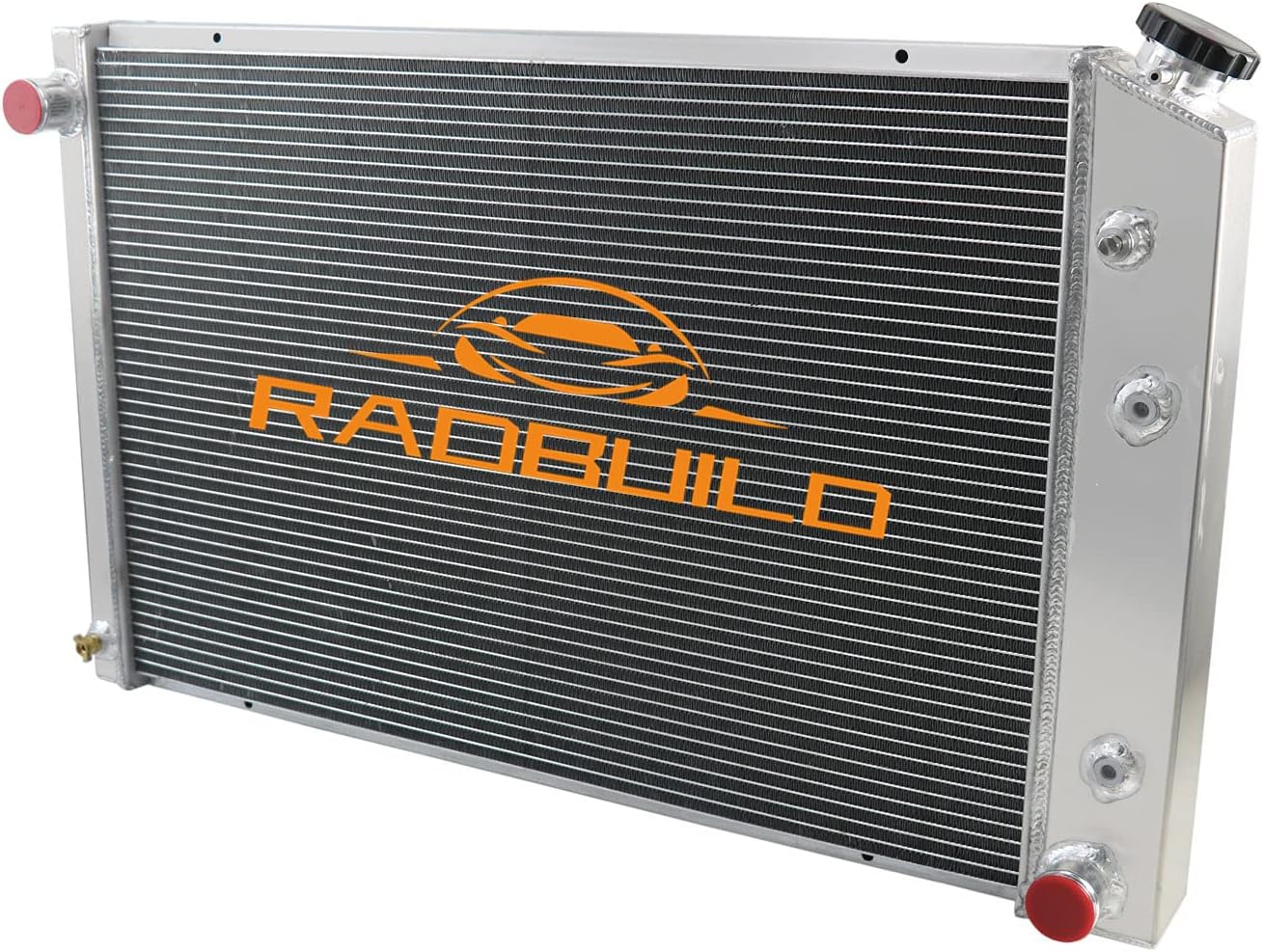 3 Row All Aluminum Radiator For 81-91 Chevy Blazer/C/K Series &73-91 GMC Jimmy/C1500/C2500/C3500 4.1L 4.8L L6/5.0L 5.7L 7.4L V8