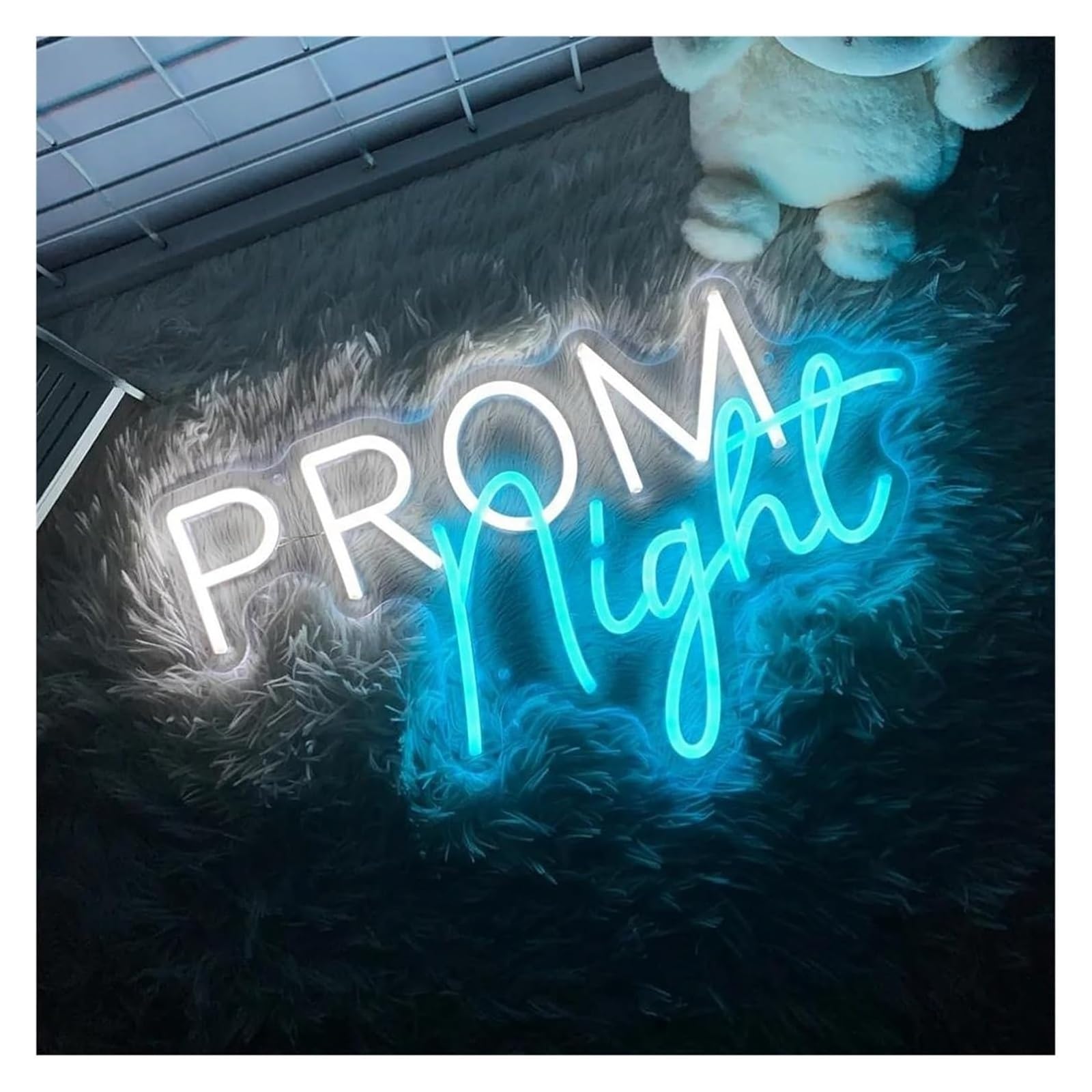 Per insegna al neon dimmerabile luce notturna da ballo, decorazione artistica parete(50cmx30cm)