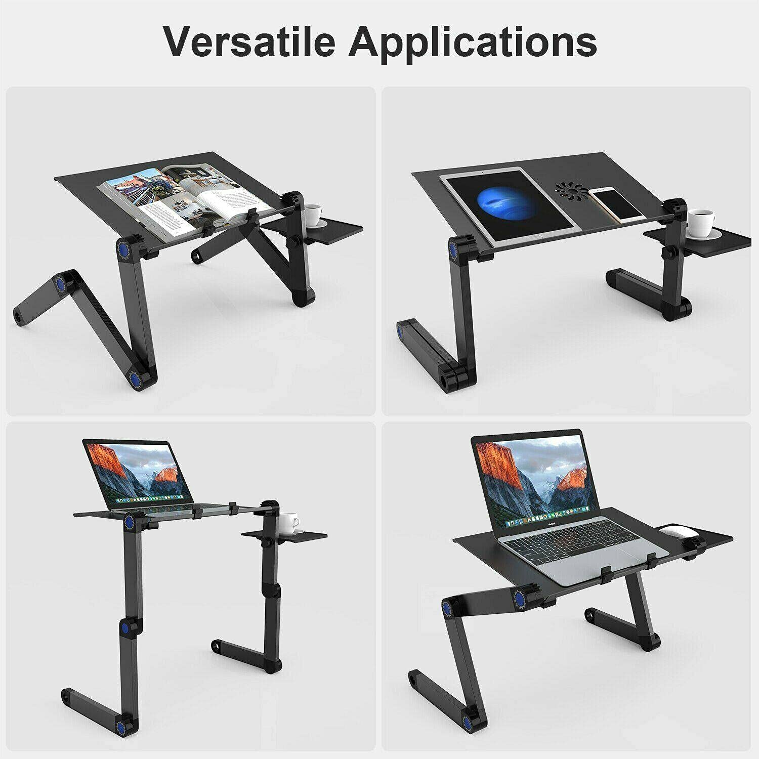 LINTYLE Soporte Para Computadora Portátil Ajustable Para Escritorio, Soporte