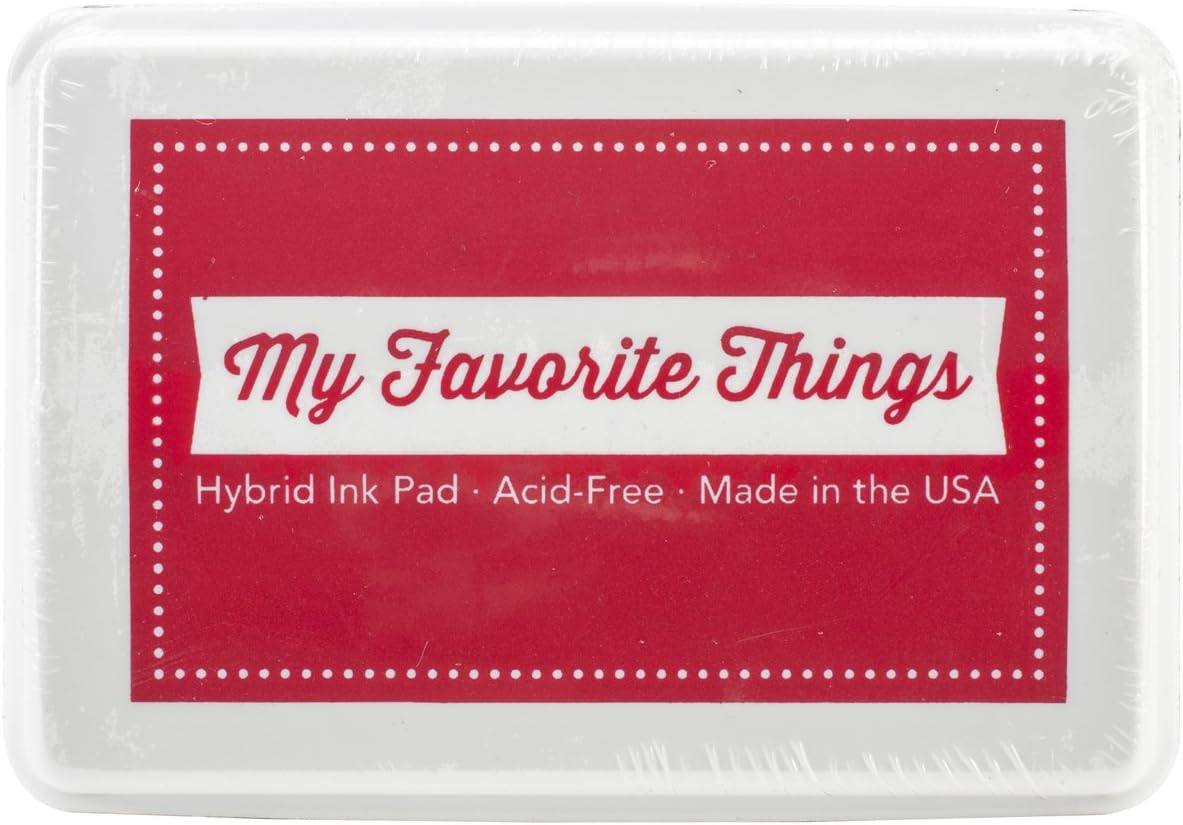 My Favorite Things Hybrid Ink Pad, 3 by 2-Inch, Wild Cherry