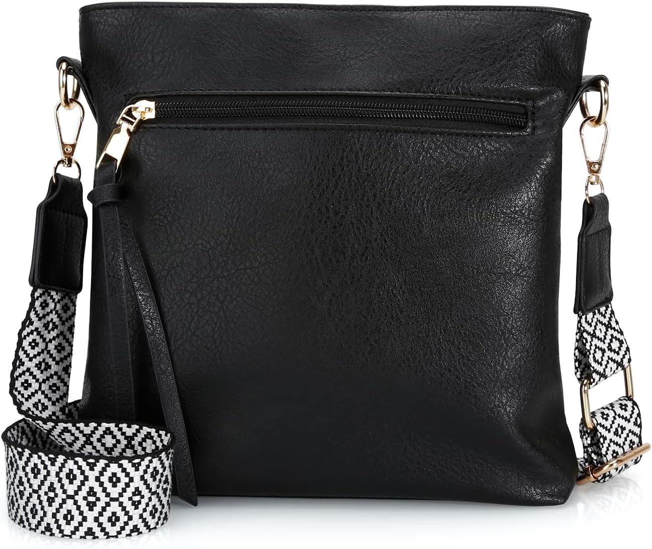 DOB SECHS Soft PU Leather Crossbody Bags for Women, Cross Body Bag with Multiple Pockets, Adjustable Strap, Perfect for Daily Use