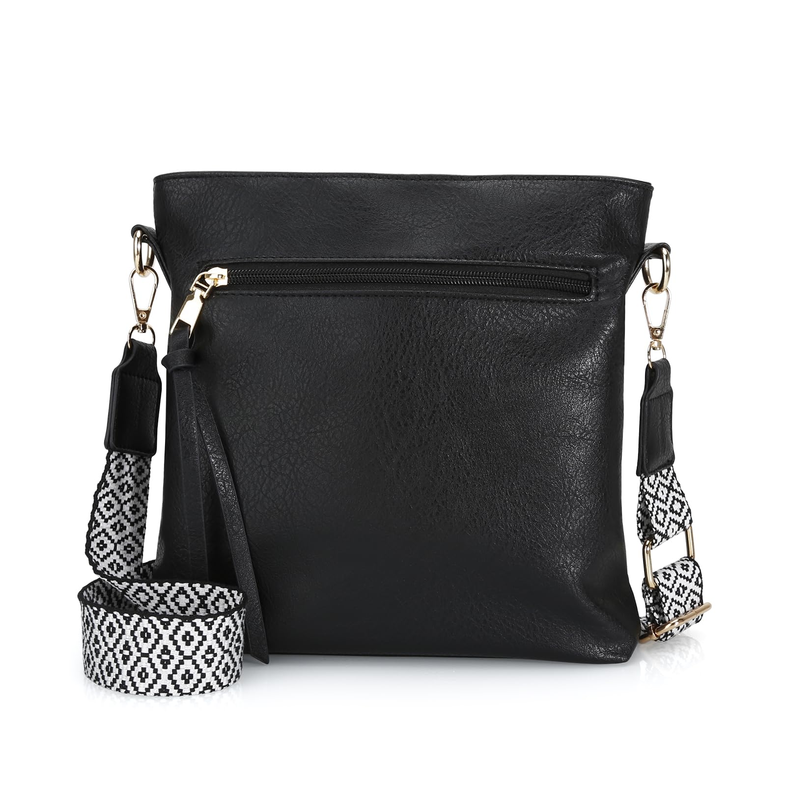 DOB SECHS Soft PU Leather Crossbody Bags for Women, Cross Body Bag with Multiple Pockets, Adjustable Strap, Perfect for Daily Use