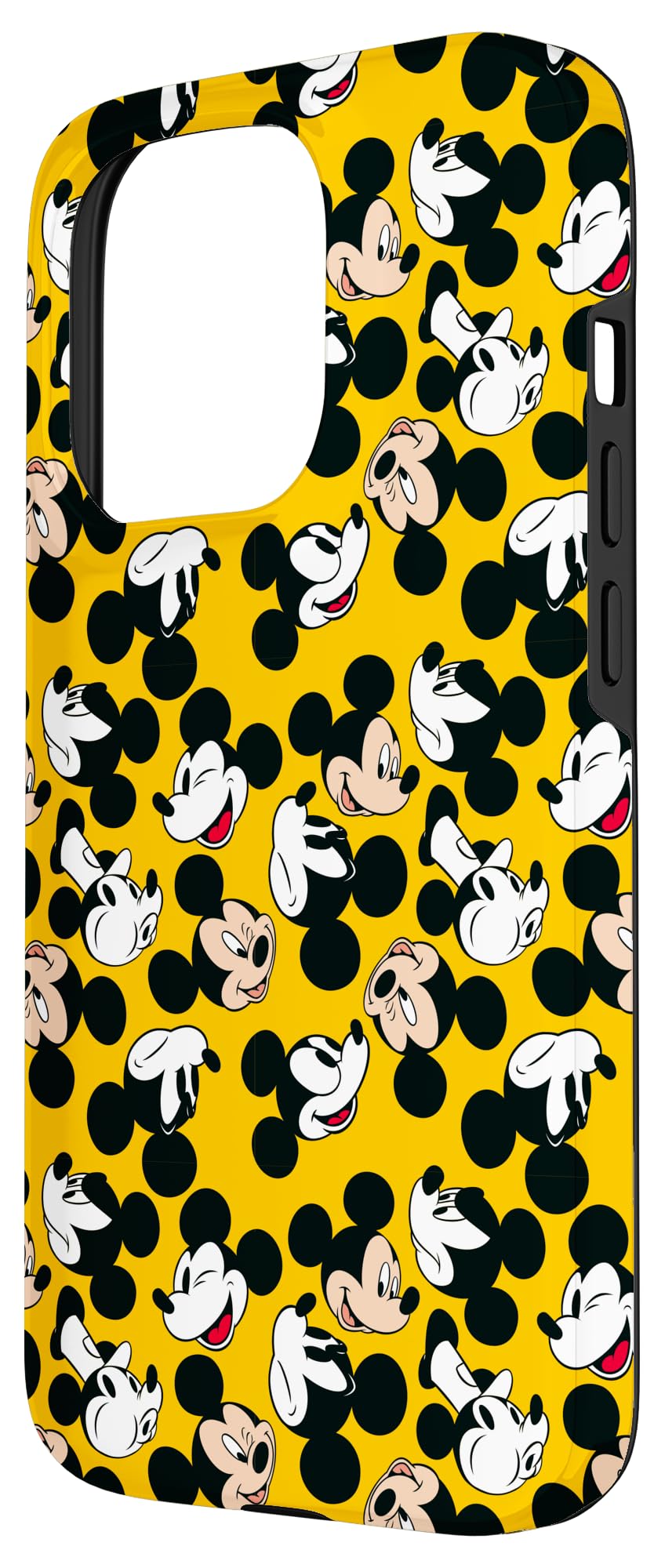 Custodia per iPhone 15 Pro Disney Topolino Giallo