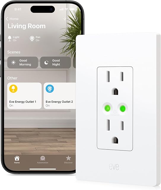 Eve Energy Outlet - Smart Outlet & Power Meter