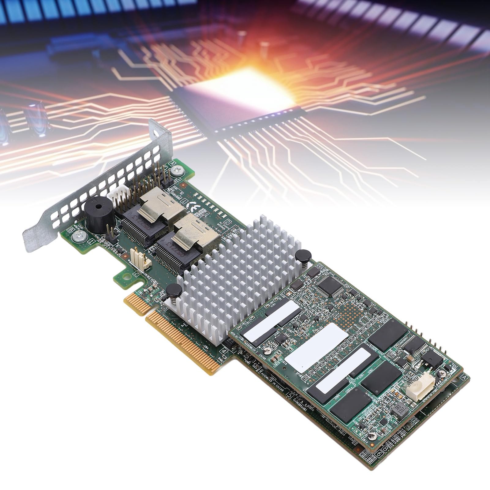 Scheda Array 9270CV 8I da 1 GB, Trasferimento Dati Ad Alta velocità con 2 Porte SAS Adatta per Materiale PCB della Scheda Madre del Server